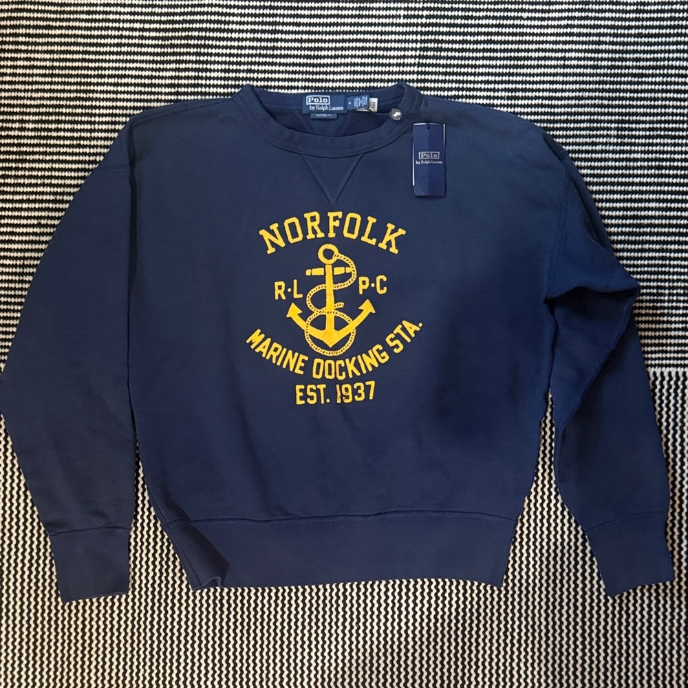Norfolk Navy Blue Sweater